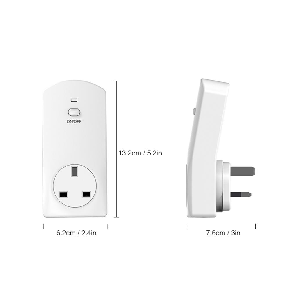 Ổ cắm phích cắm thông minh ghép nối với Bộ điều nhiệt điều khiển từ xa - AC220 ~ 240V