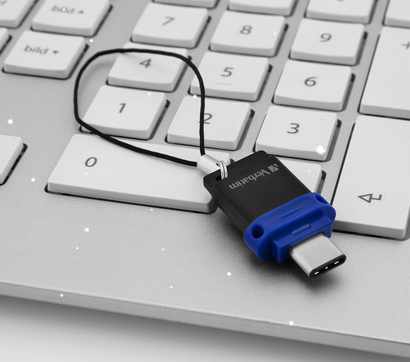 USB Verbatim OTG Type C USB 3.0 32GB - Hàng chính hãng