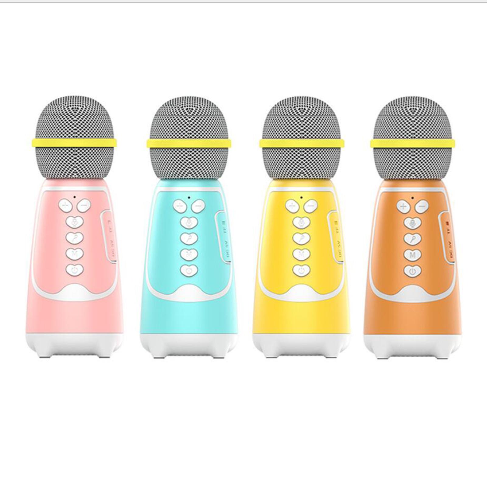 Wireless Bluetooth , Portable Handheld Karaoke Mic Speaker Machine Home Party Birthday for All Smartphones PC