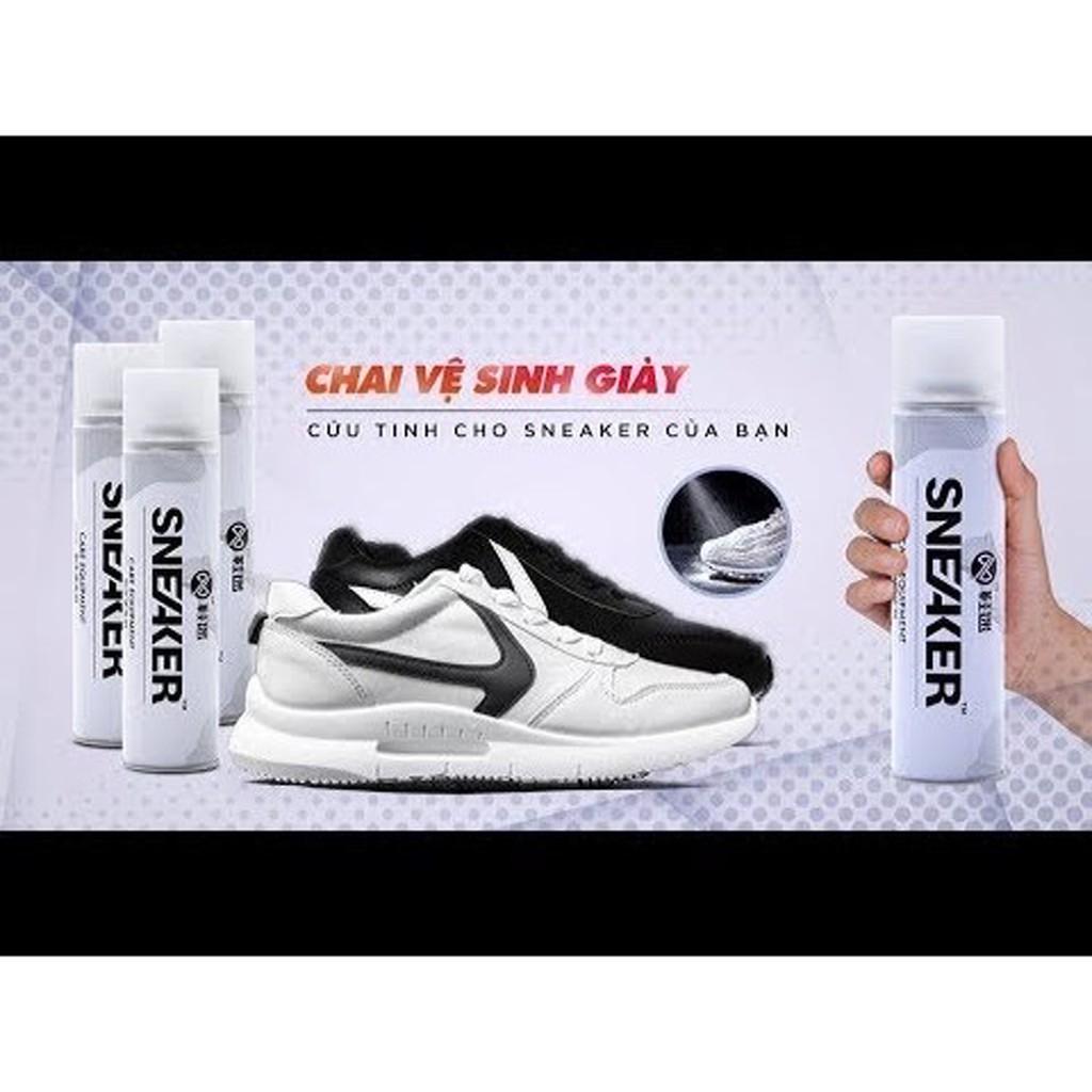 Chai xịt bọt vệ sinh giày dép siêu tốc SNEAKER 300ML