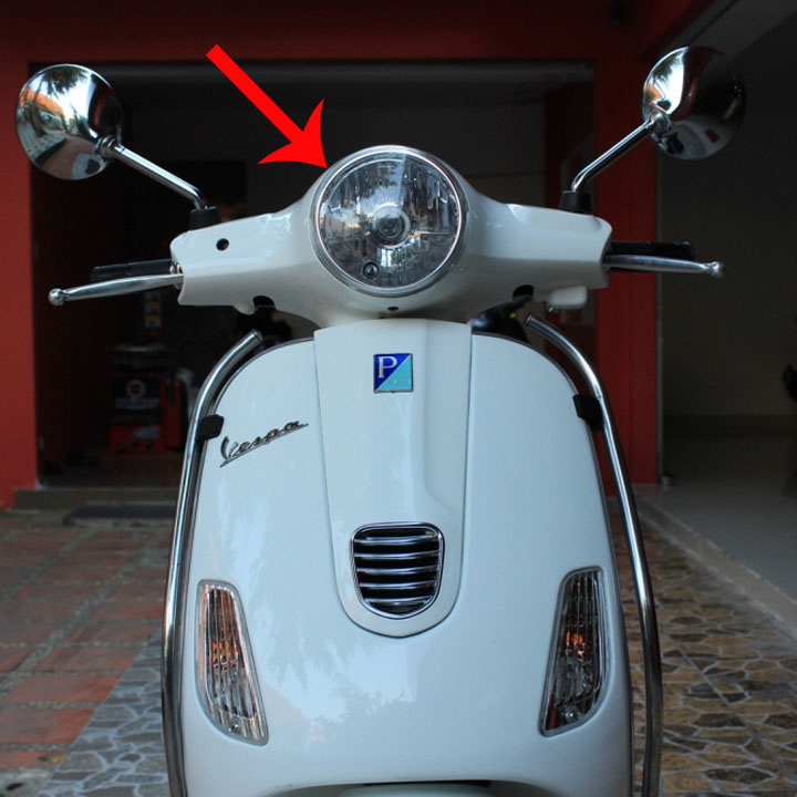 Đèn xe máy VESPA LX bóng thường - TA370