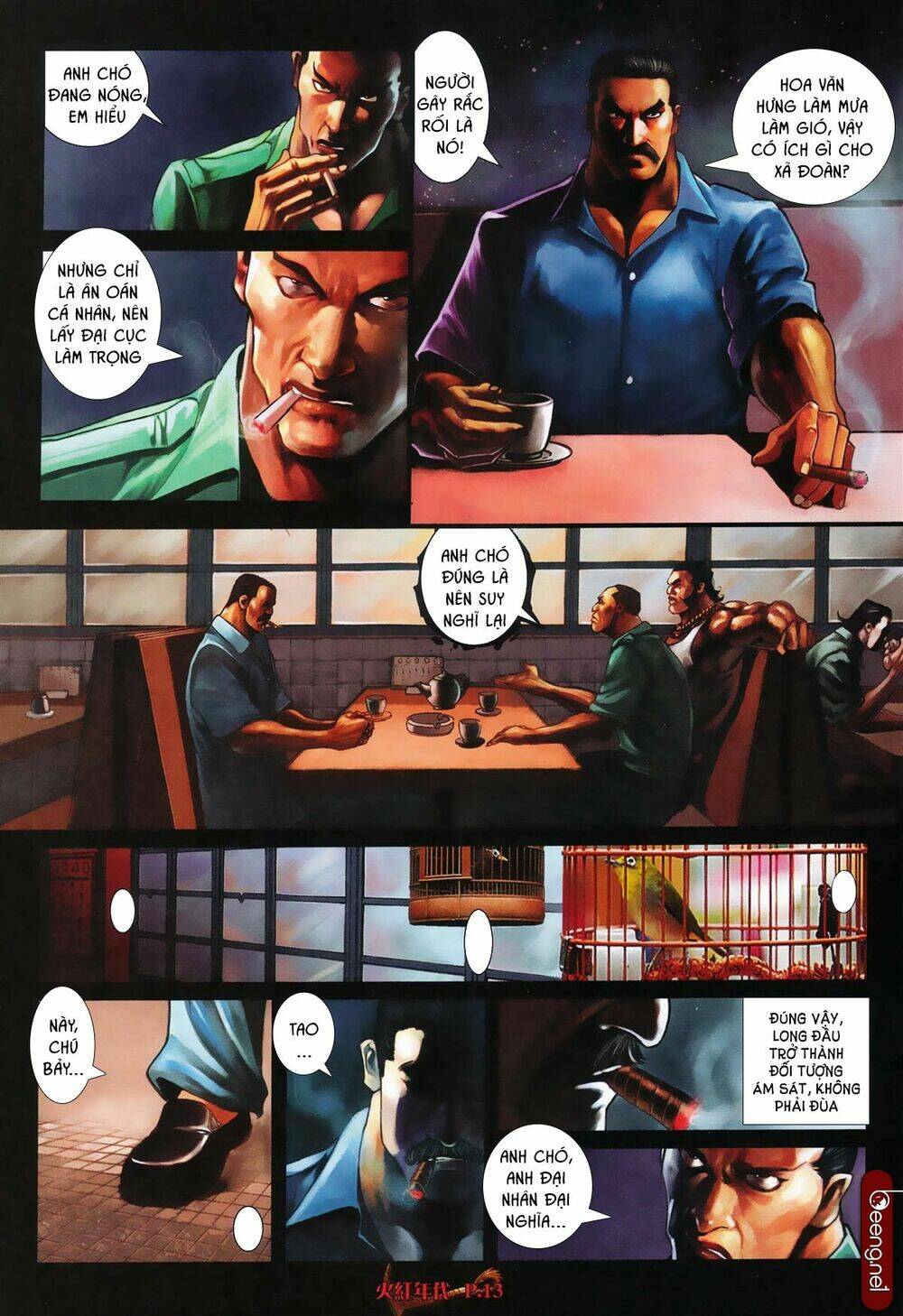 hỏa hồng niên đại hắc cốt đường chapter 543 12