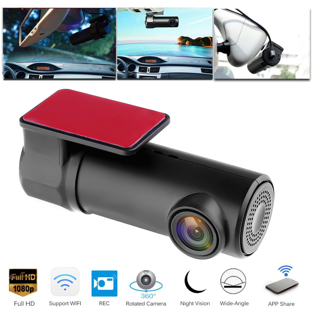 Hình ảnh Camera Hành Trình Wifi 1080p Full HD Dành Cho Ô Tô Cao Cấp FC106T