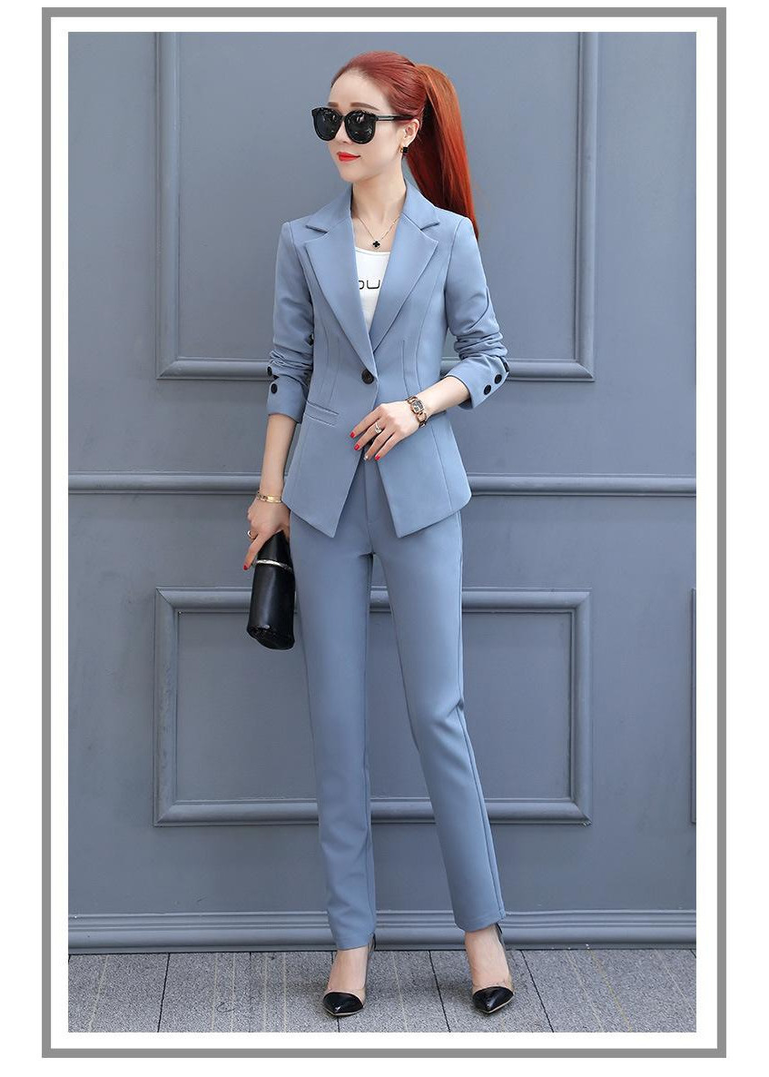 Set nguyên bộ áo Vest quần dài tay đính nút