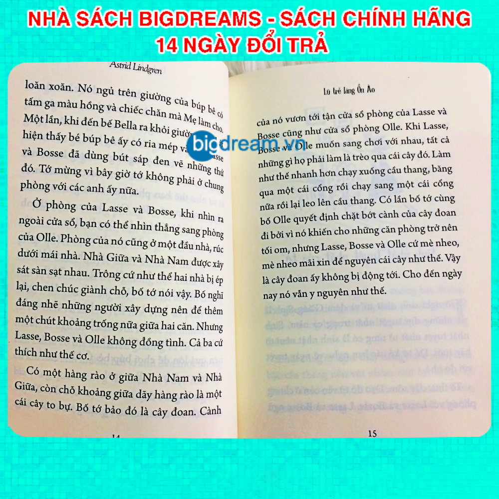 Làng Ồn Ào Văn Học Kinh Điển Cho Thiếu Nhi - Truyện Cho Bé - Làng ồn ào vui ơi là vui và Lũ trẻ làng ồn ào