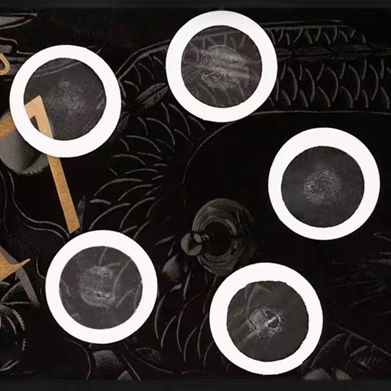 10/Set Kazoo Flute Membrane Diaphragm 1.8cm for Kazoo Replacement DIY Accessory