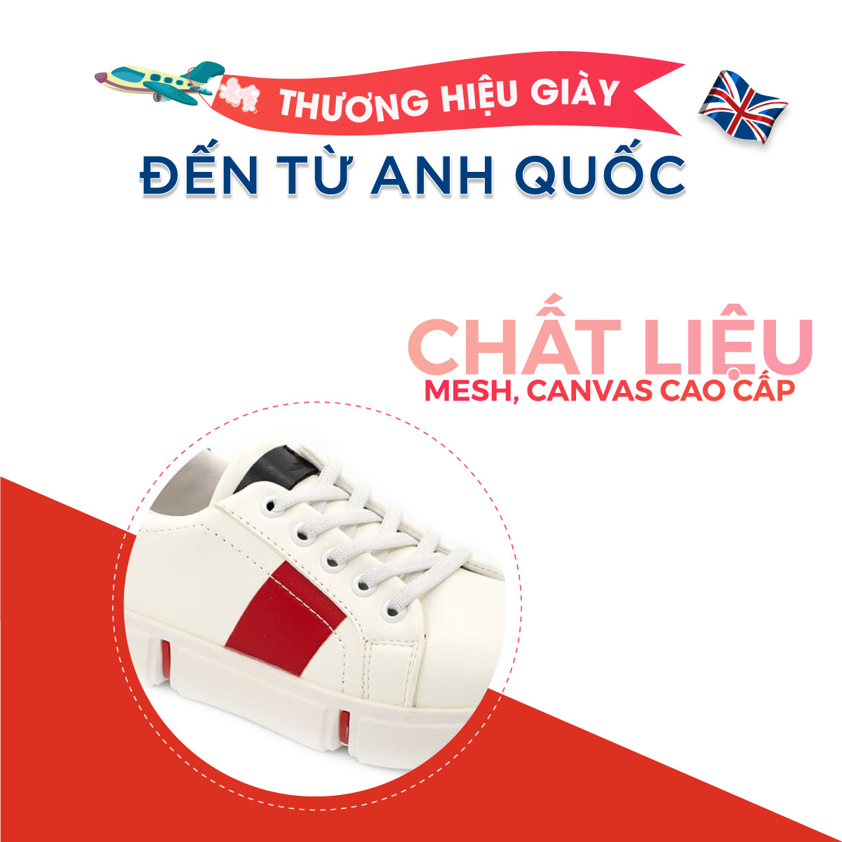 Giày Thể Thao Sneaker Bé Trai Bé Gái Đi Học Cổ Thấp Crown Space UK Active Trẻ em Cao Cấp CRUK252 Siêu Nhẹ Êm Size 28-35/2-14 Tuổi