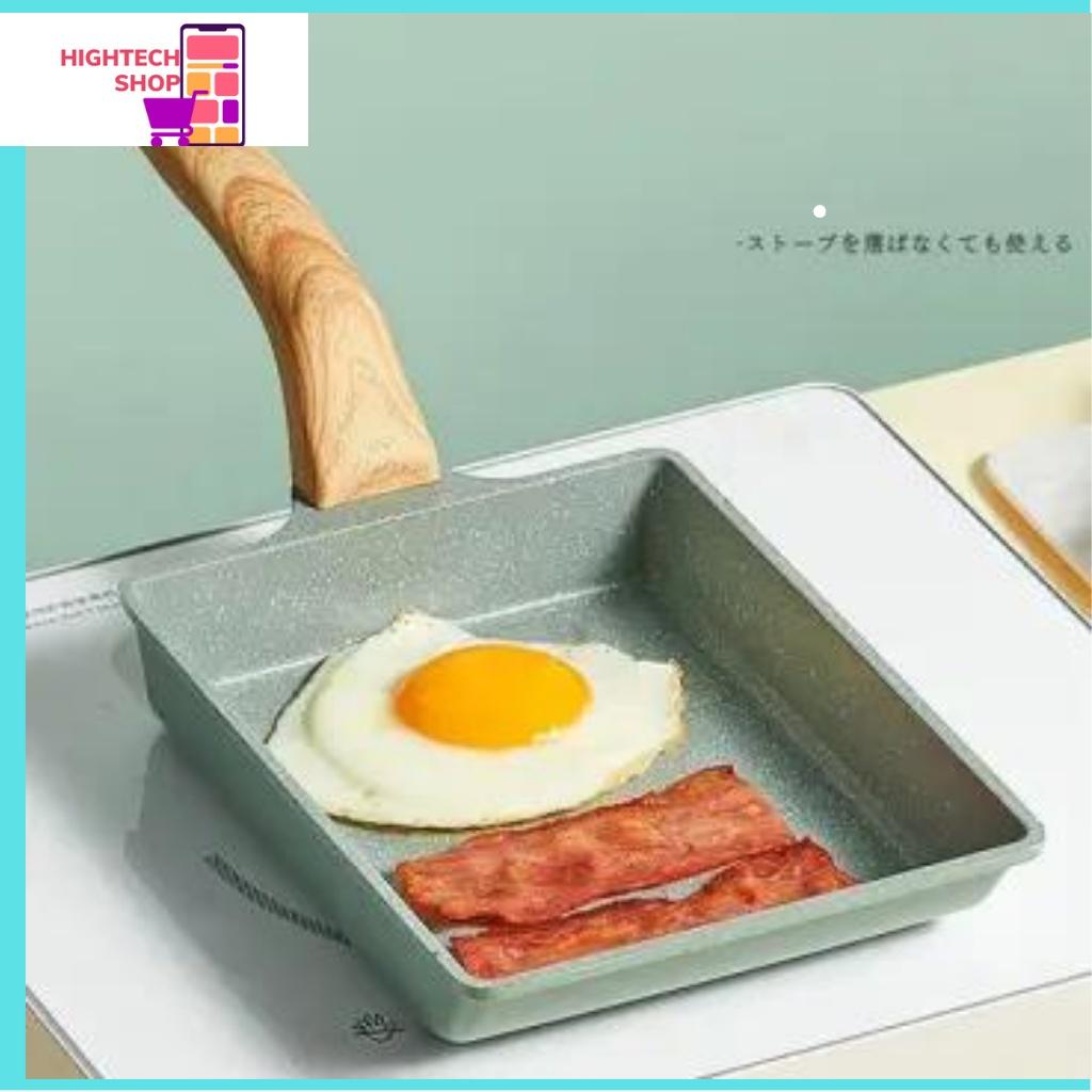 Chảo chống dính đáy từ chiên trứng cuộn hình vuông - Dùng Được Cho Cả Bếp Từ