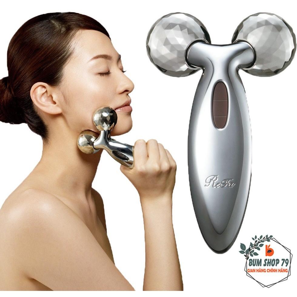 Cây Lăn Massage Mặt Và Body 3D Giúp Thon Gọn Nâng Cơ Mặt, Con Lăn Mát Xa 3D (Loại to xịn)