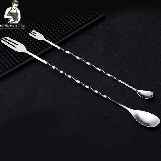 Thìa Bar Pha Chế Hai Đầu Inox - Bar Spoon