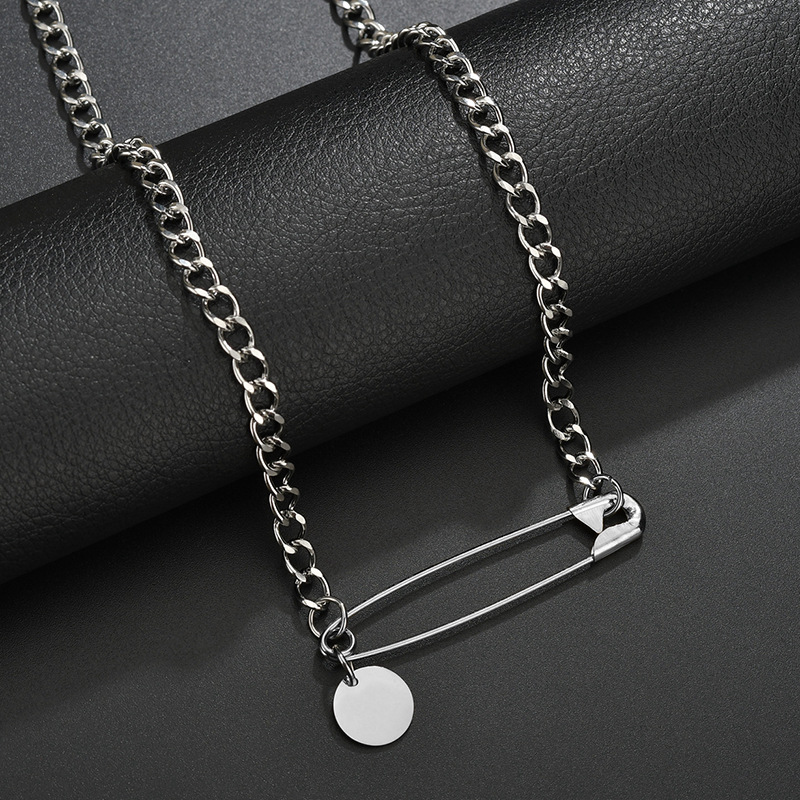 Vòng cổ titan mix kim băng nhiều lớp cool ngầu đa phong cách