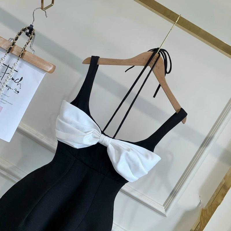 Jum 2 dây phối nơ ngực sexy sang chảnh