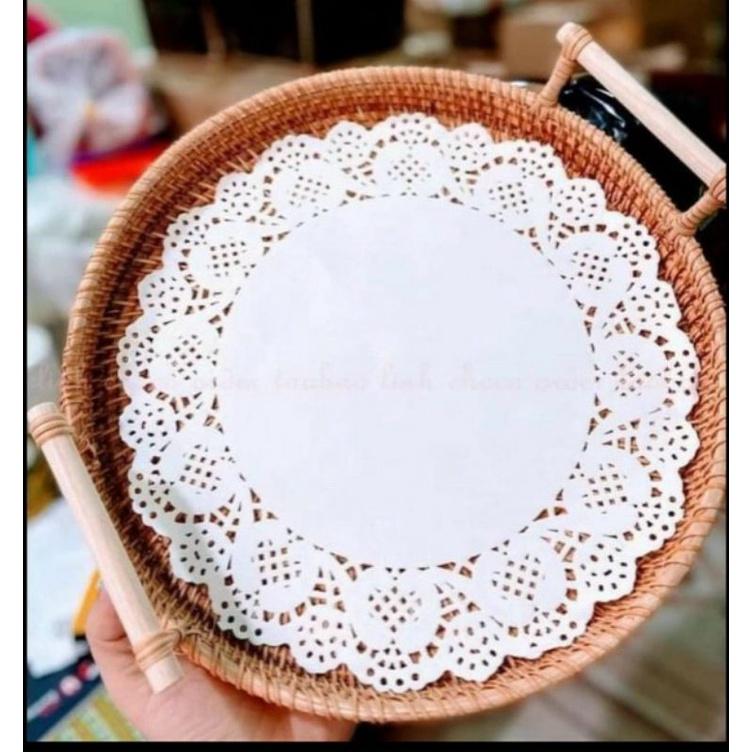Sét 140 Tờ Giấy Thấm Dầu Họa Tiết size 21cm