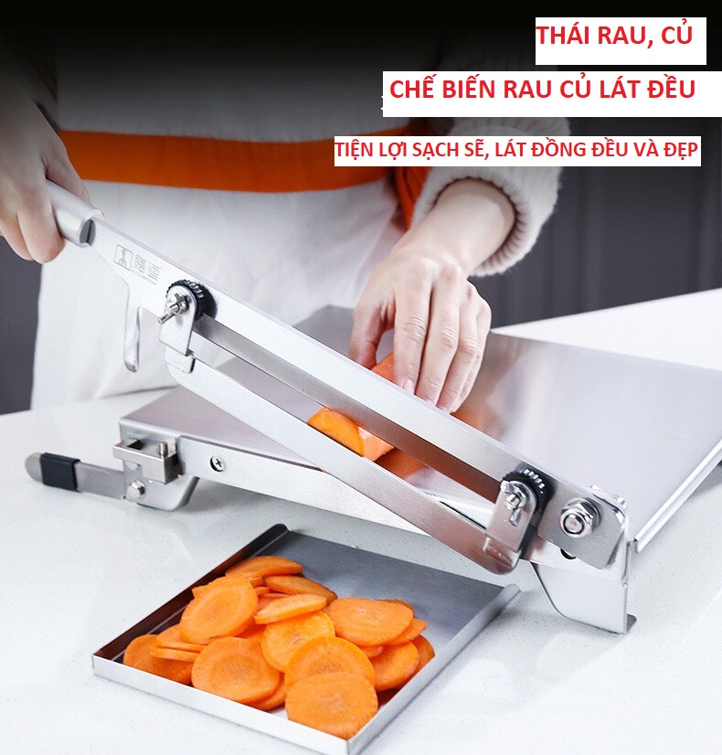 Dao Chặt Thịt Gà KD0248 - Cắt Xương, Thịt, Rau Quả, Nấm, Thuốc Bắc - Inox 430 dày 1.5mm