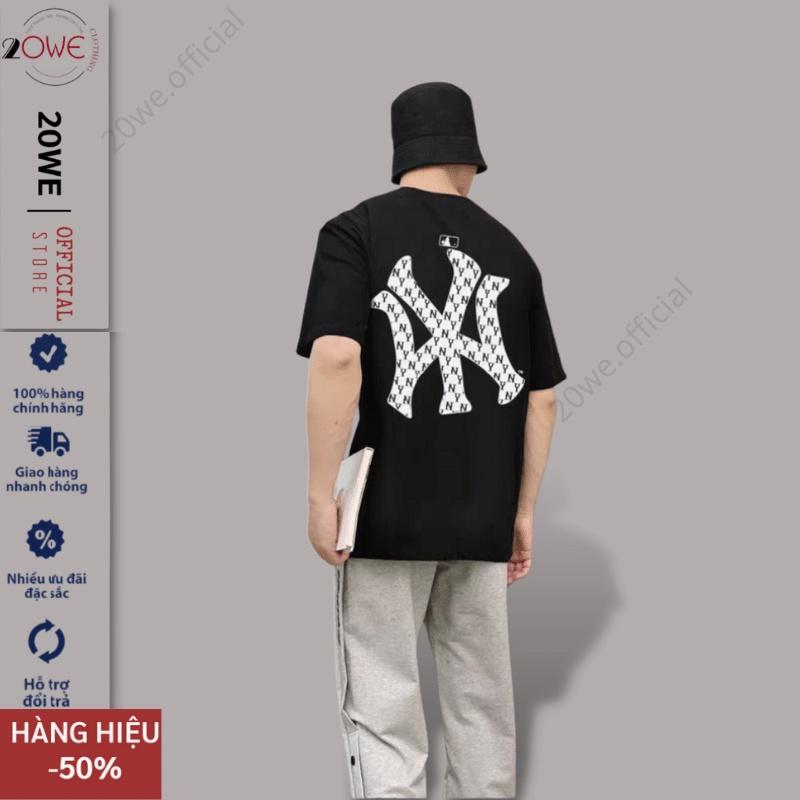 Áo thun Cotton phiên bản Premium N.Y, Áo thun tay lỡ form rộng Unisex cao cấp