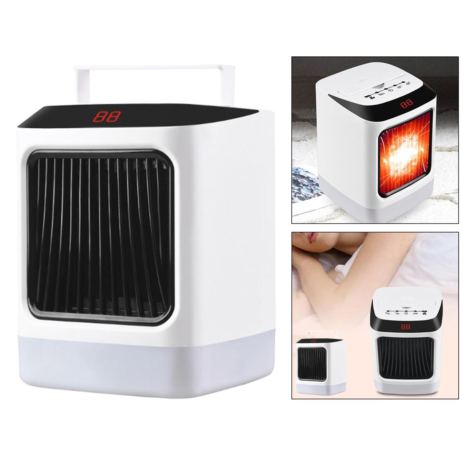 800W Winter Air Fan, Portable Electric Space Heater, Silent Adjustable