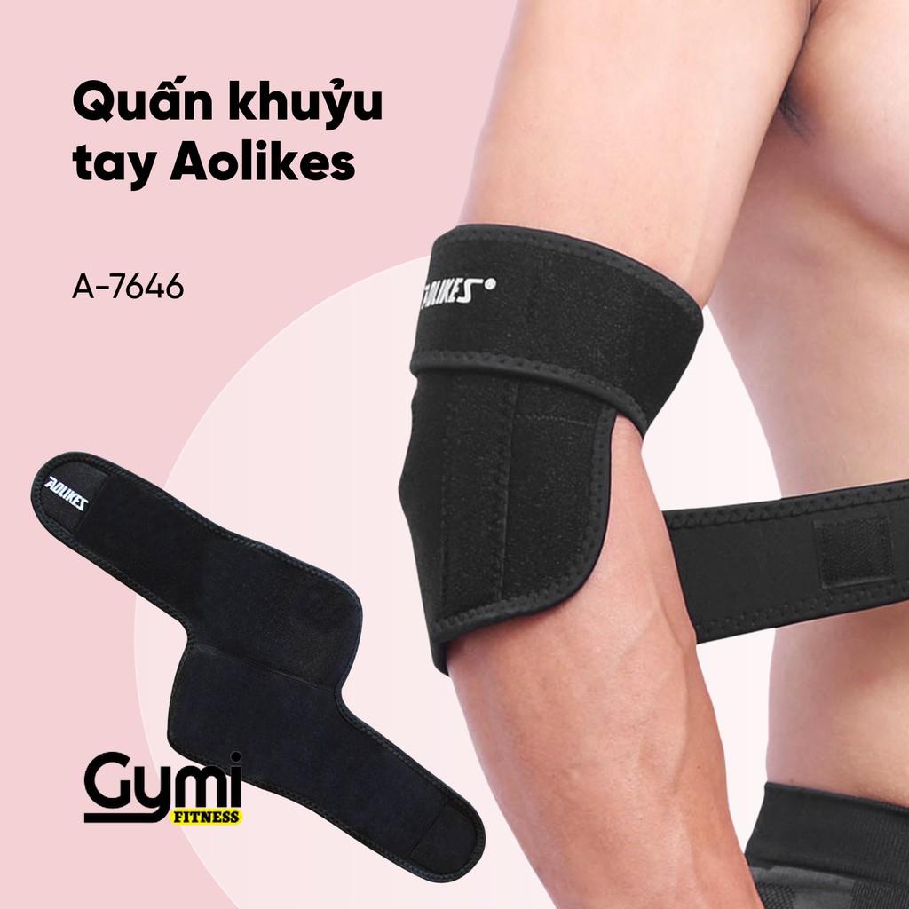 Quấn Khuỷu Tay Aolikes A-7646 | Bảo Vệ Khuỷu Tay Cao Cấp Chính Hãng | Combo 1 Đôi