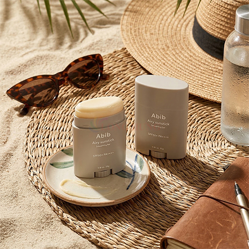 Sáp chống nắng Abib Airy Sunstick Smoothing Bar SPF50+PA++++ (23g) - Hàng chính hãng