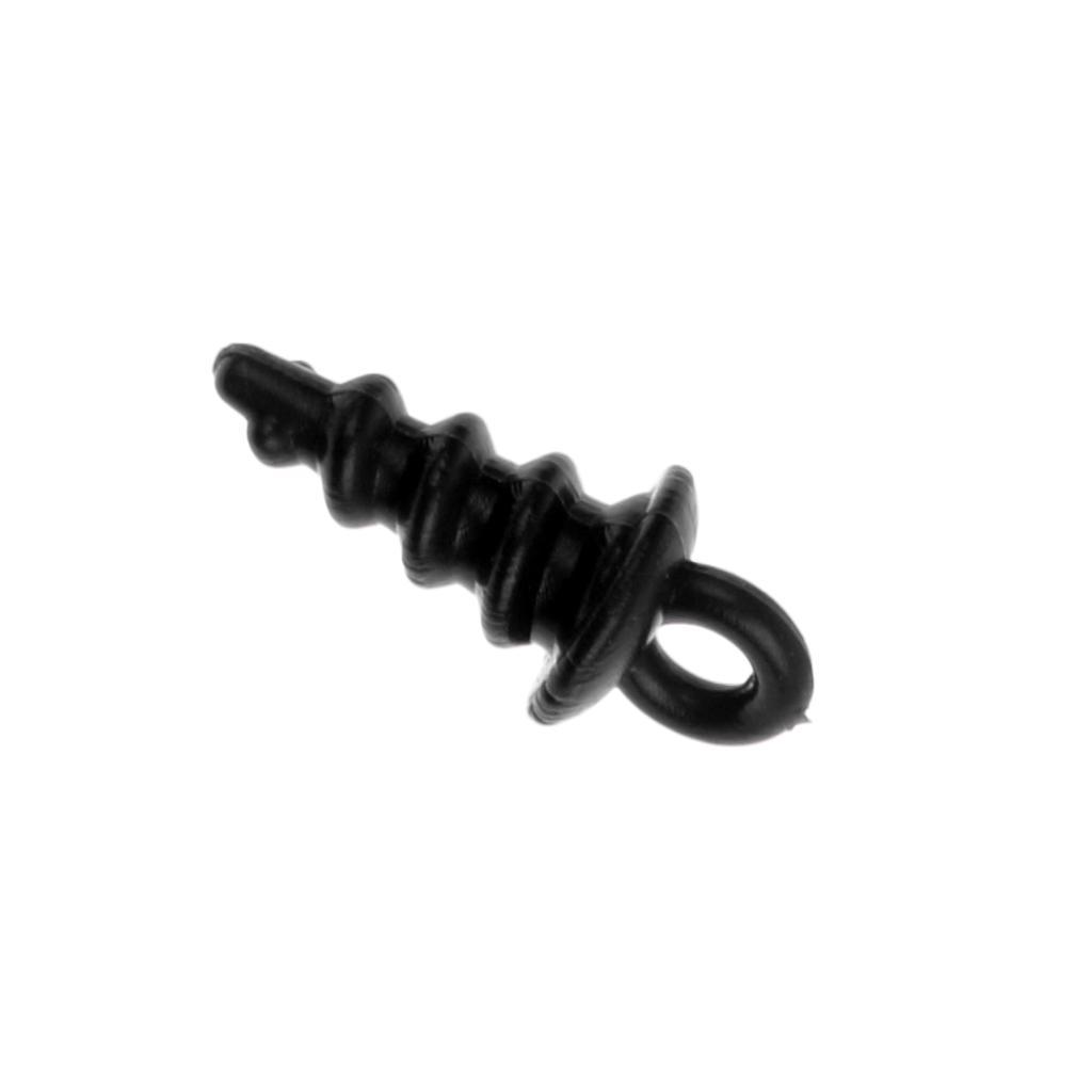 20 Pieces Pop Up Peg Bait Screw Chod Stiff Hinge Carp Fishing Boilies Screw Rig Baits Terminal Tackle 5 Color