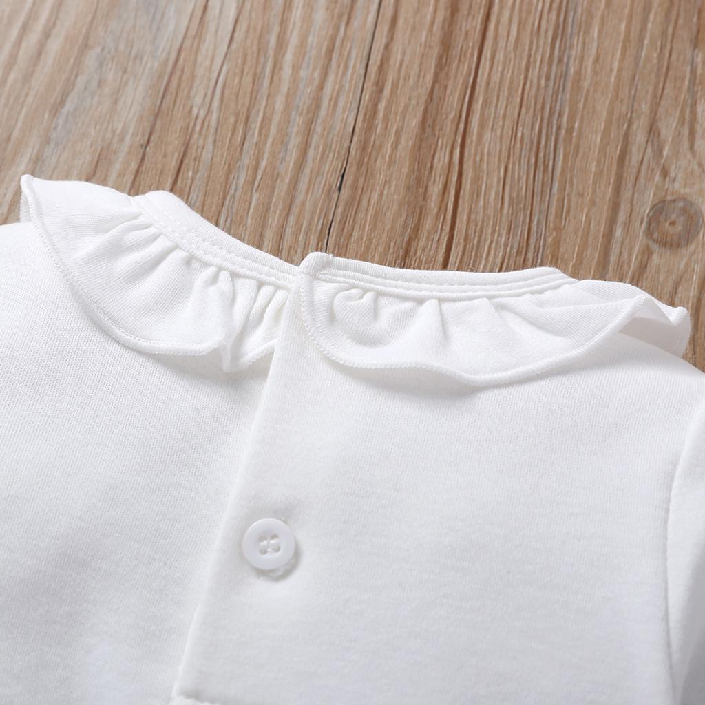 Bộ Quần Áo Cotton Dành Cho Bé Sơ Sinh Áo Liền Quần Cho Bé Ngủ Cho Trẻ Sơ Sinh Cho Bé Tập Đi Mùa Thu Quần Áo Quần Áo Bé Gái 0 Có Nón