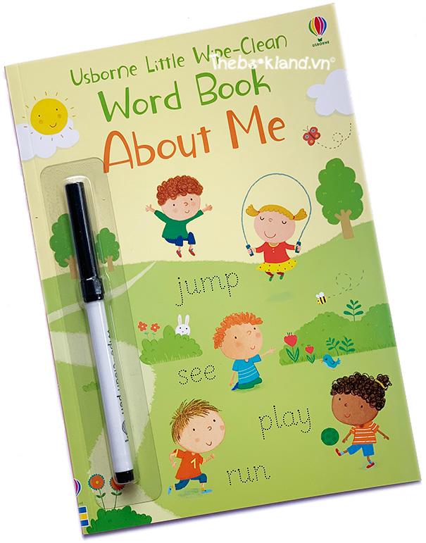 Little wipe clean word book: About me