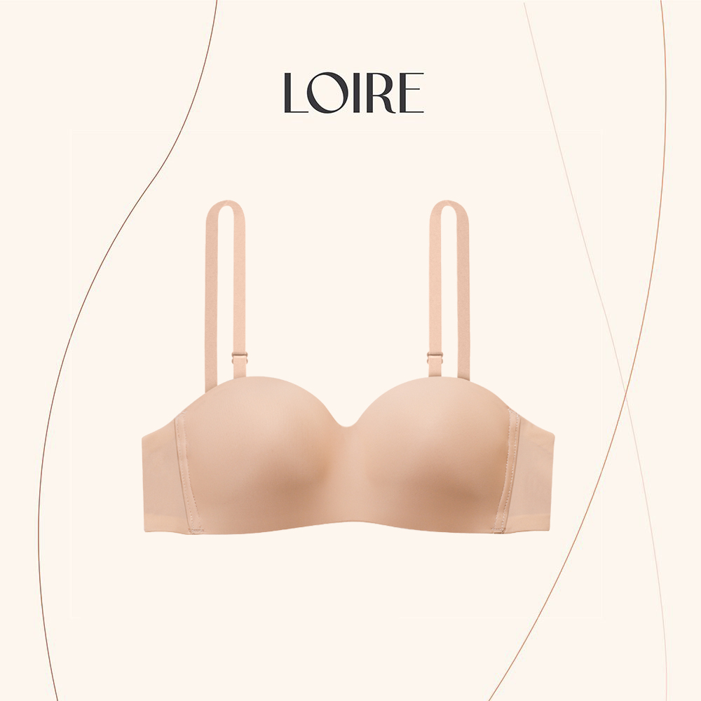 Áo Lót Quây Không Gọng Đệm Mỏng 2 Dây Lưng Loirechic BRQ67 - DA - 34