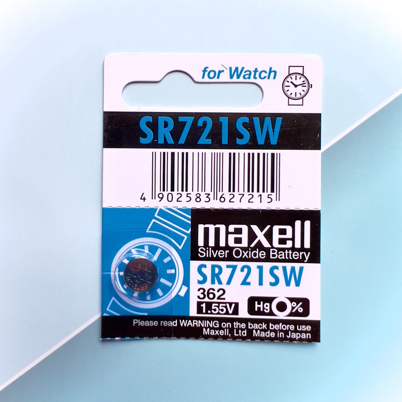 Hình ảnh Pin Maxell Nhật Bản SR721SW / 362 (Viên Lẻ) Hàng Chính Hãng Made in Japan