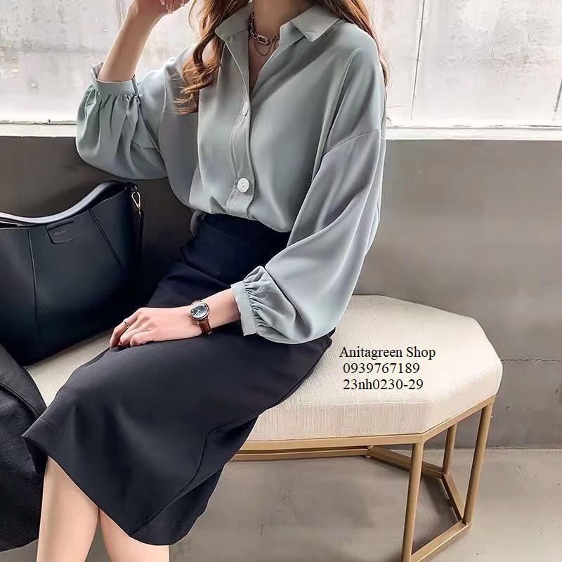 23nh0320-ÁO SƠ MI NỮ THỜI TRANG s-6xl