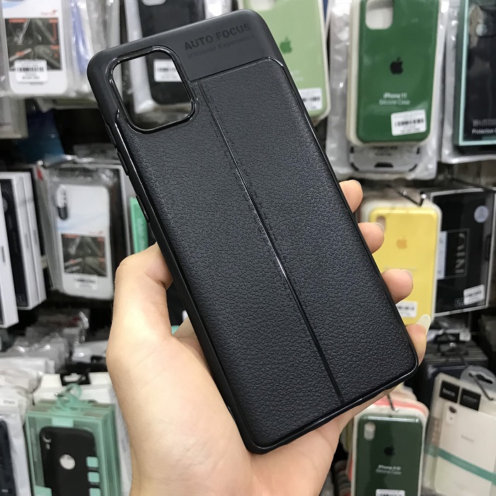 Ốp lưng dành cho SamSung Galaxy Note 10 Lite silicon giả da chính hãng Auto Focus