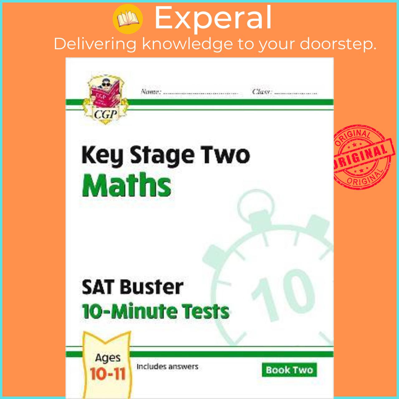 Sách - KS2 Maths SAT Buster 10-Minute Tests - Book 2  by CGP Books