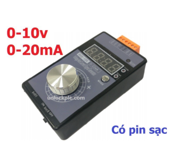 Máy phát tín hiệu ANALOG Dòng + Áp 0-10V 0-22mA, kèm PIN SẠC