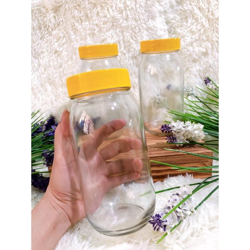 Bình thủy tinh nắp nhựa 800 ml