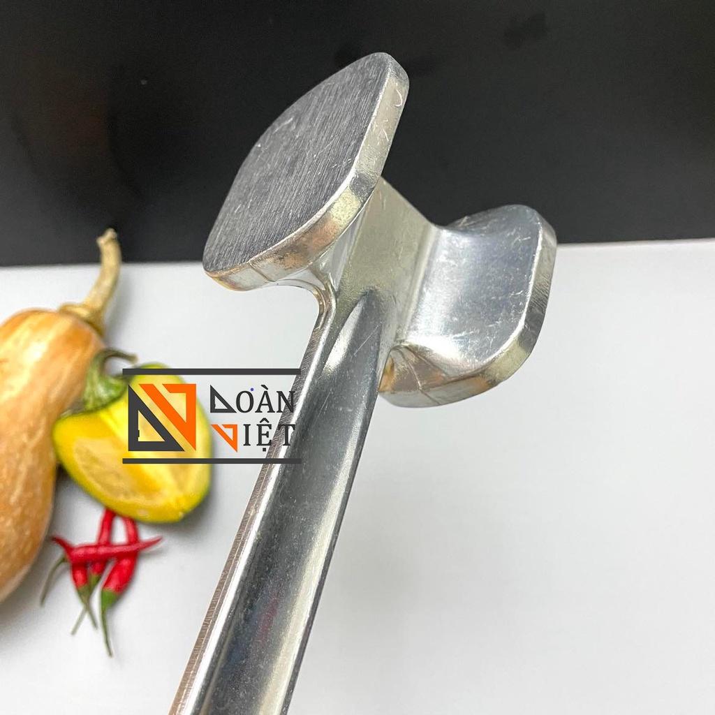 BÚA đập thịt, hành, tỏi , gừng 23 cm - INOX không rỉ - ĐỒ DÙNG CHUYÊN DỤNG NHÀ BẾP