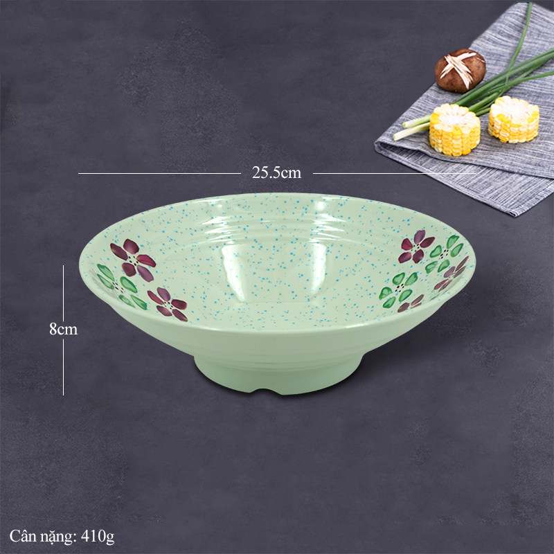 Tô canh melamine cao cấp dày nặng