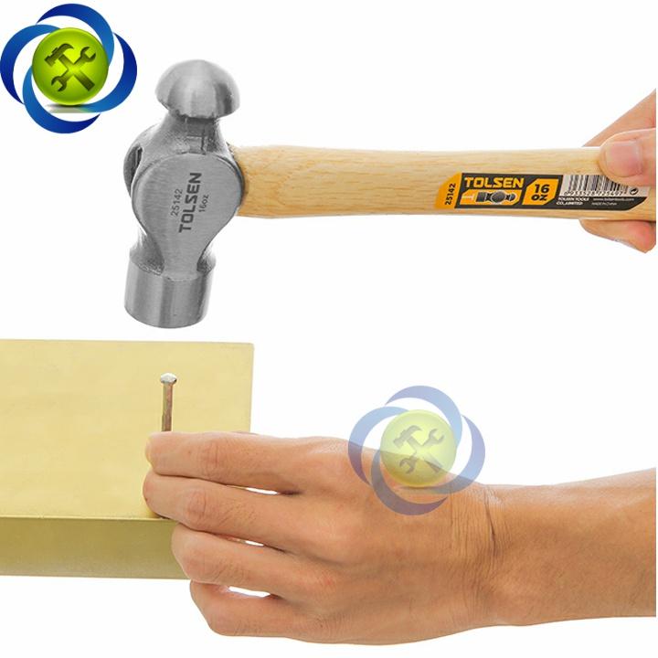 Búa đầu bi cán gỗ Tolsen 25142