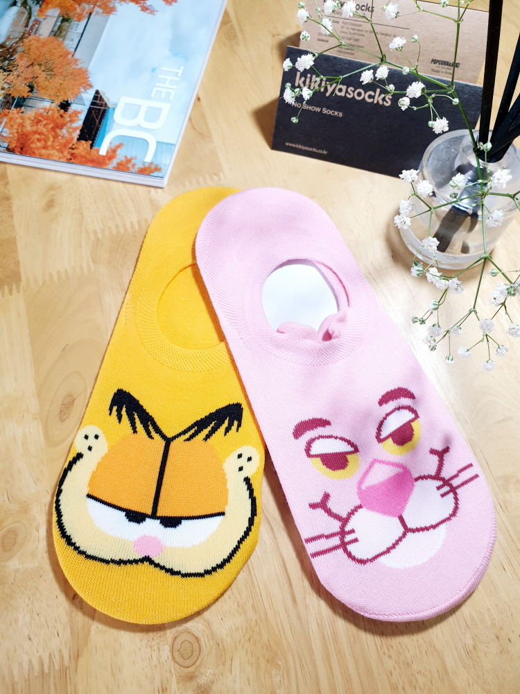 Tất vớ lười nữ hoạt hình cute Kikiya cao cấp Hàn Quốc W-N-007