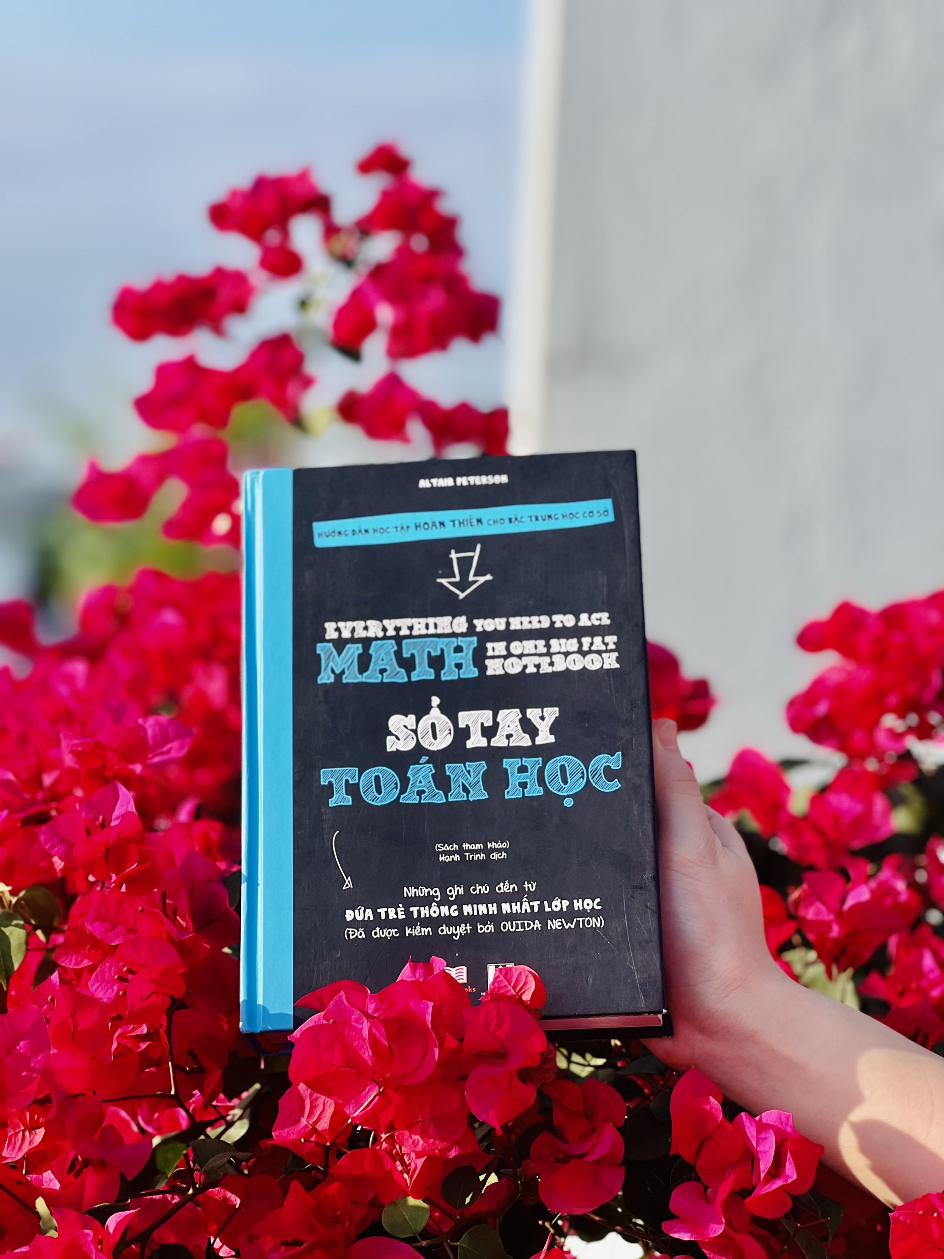 Sách - Sổ Tay Toán Học, Sổ Tay Học Tập , Tổng Hợp Kiến Thức Toán Học Từ Lớp 4 Đến Lớp 9 - Á Châu Books, Bìa Cứng, In Màu
