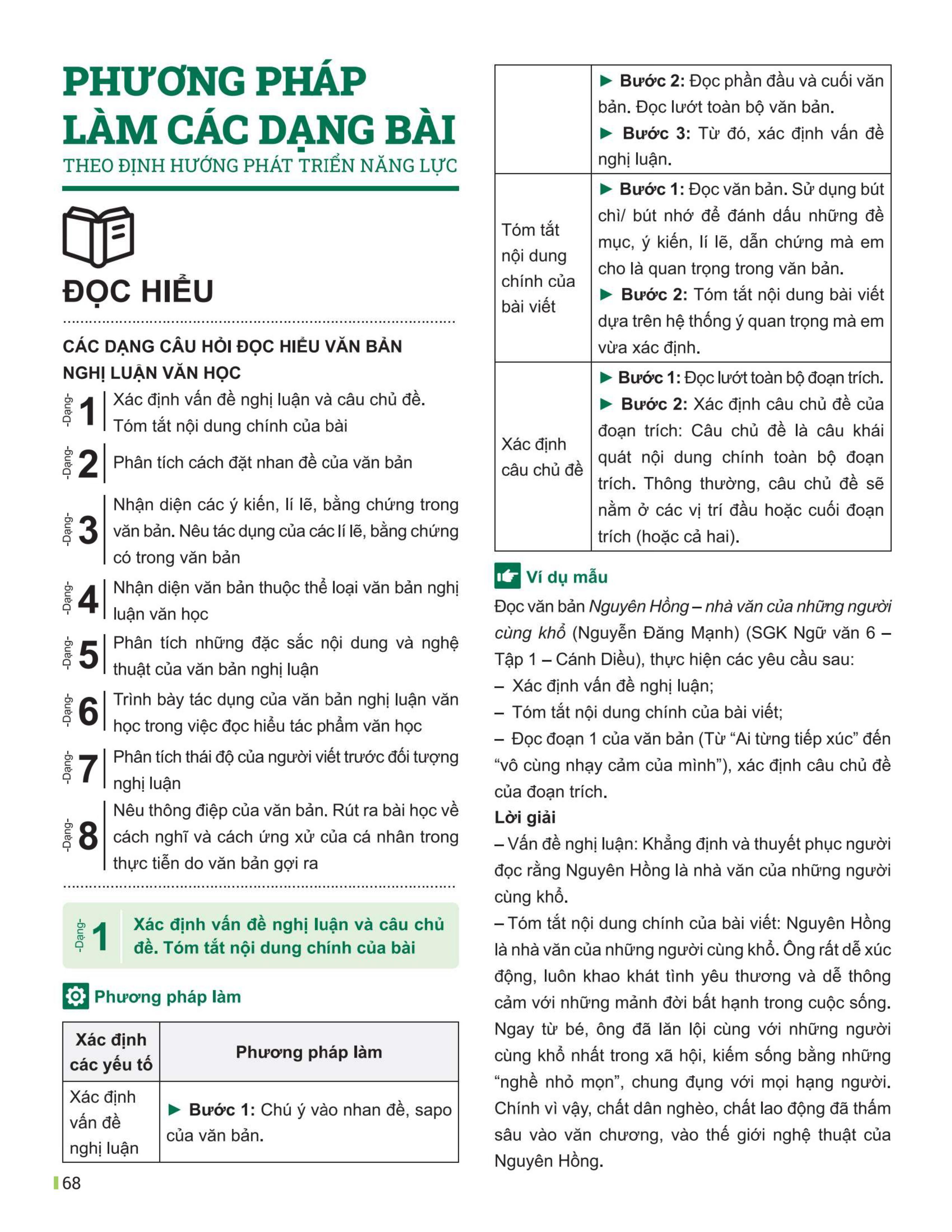 Đột Phá Tư Duy Ngữ Văn 6 Tập 1 (Theo Bộ Sách Cánh Diều) - Bản Quyền