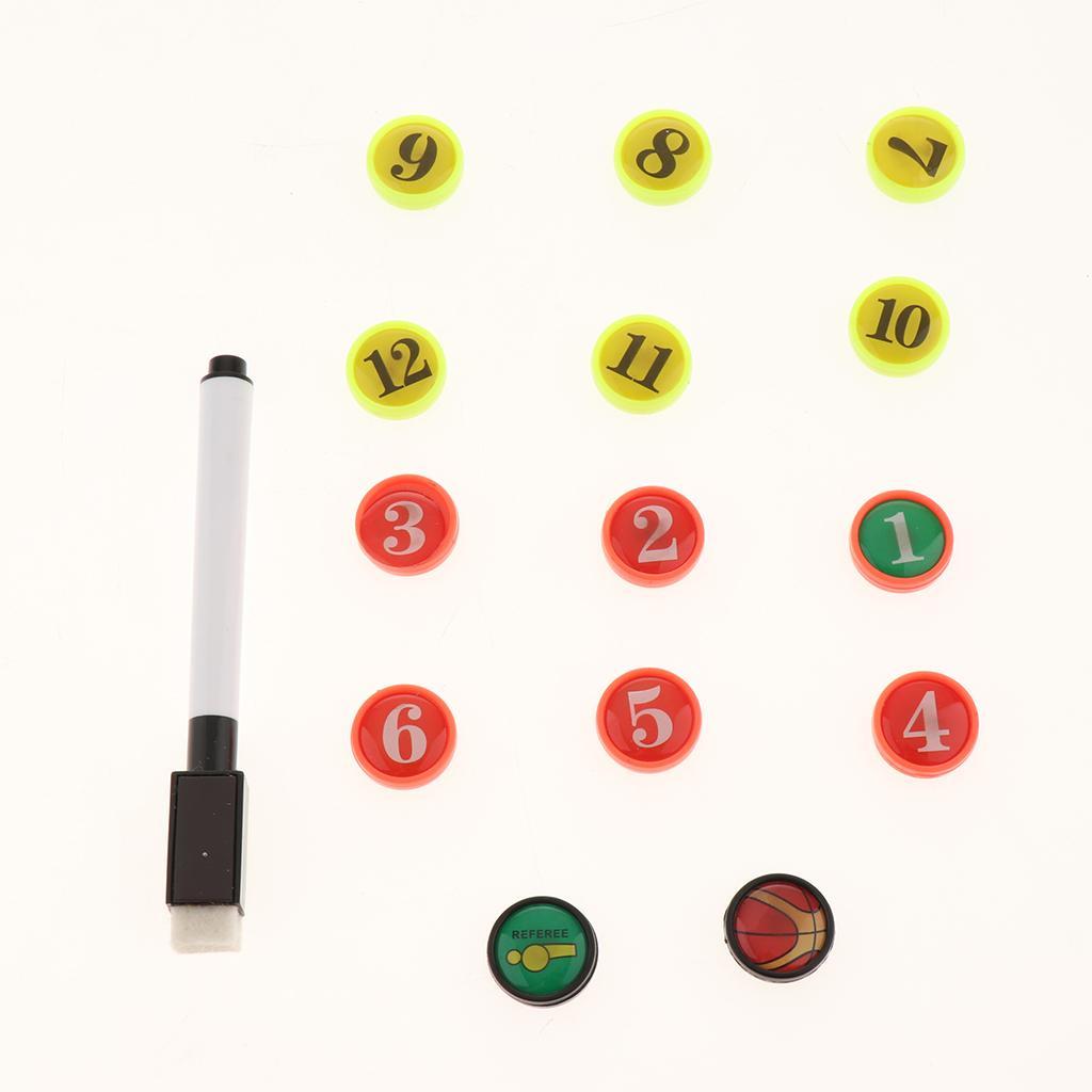 Basketball Football Soccer Clipboards Foldable Teaching Aids Coaches Leather Equipment