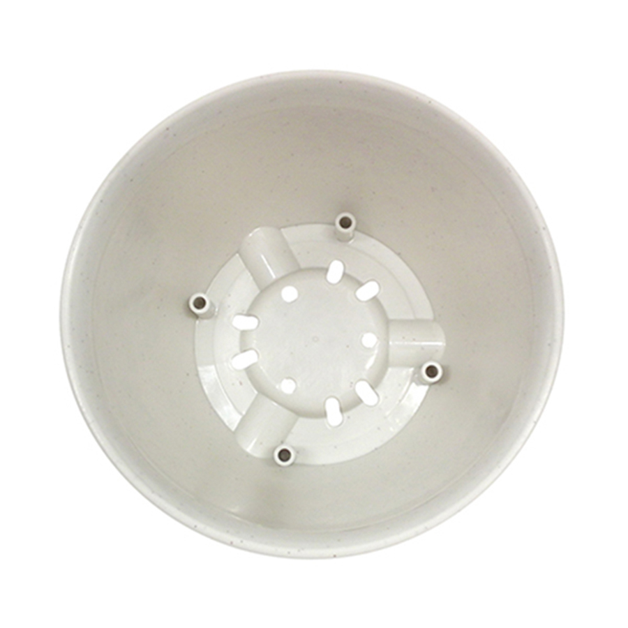Bộ 2 chậu cây cảnh trang trí hoa văn đường kính 24cm - Hàng nội địa Nhật