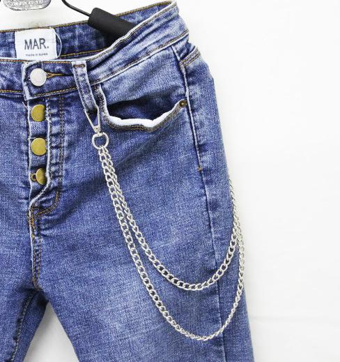 Dây xích quần titan phụ kiện unisex