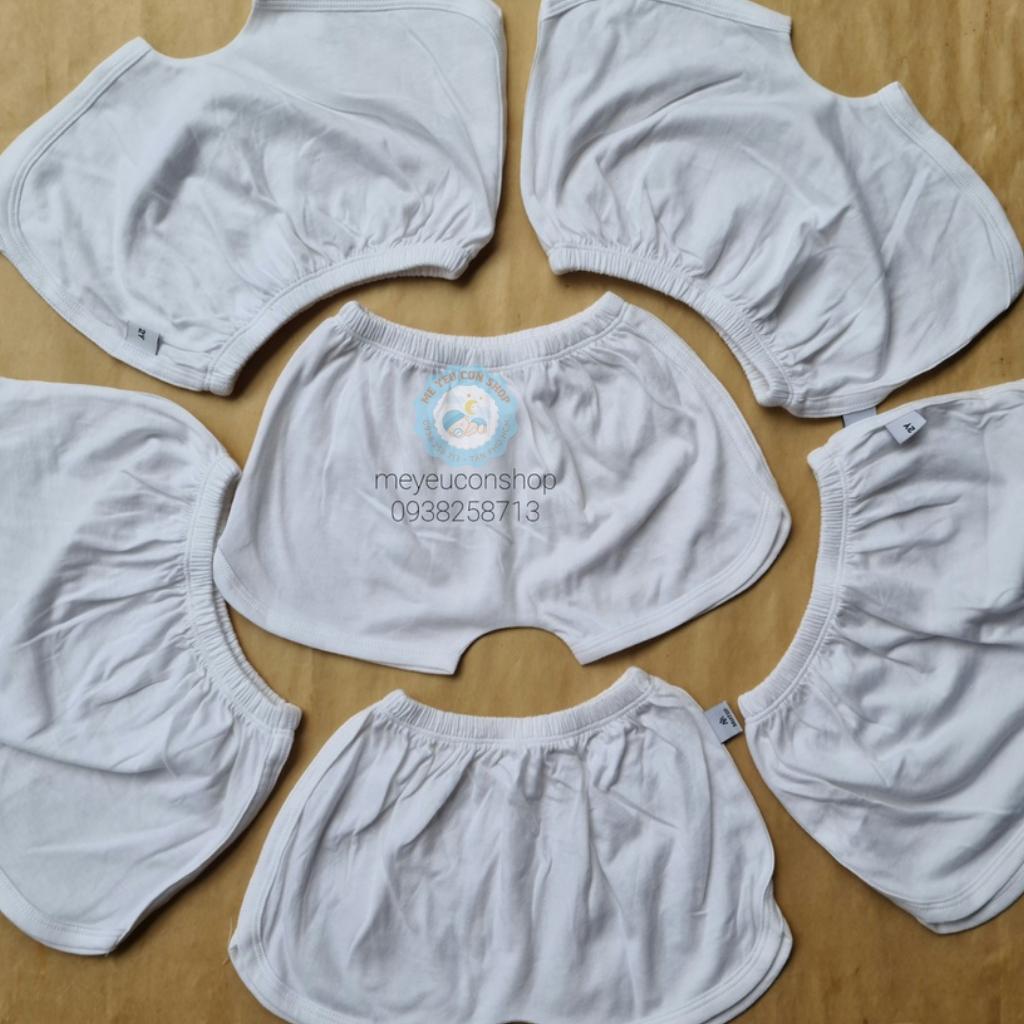 (5-15kg) QUẦN ĐÙI THỂ THAO COTTON TRẮNG MIATOP CHO BÉ