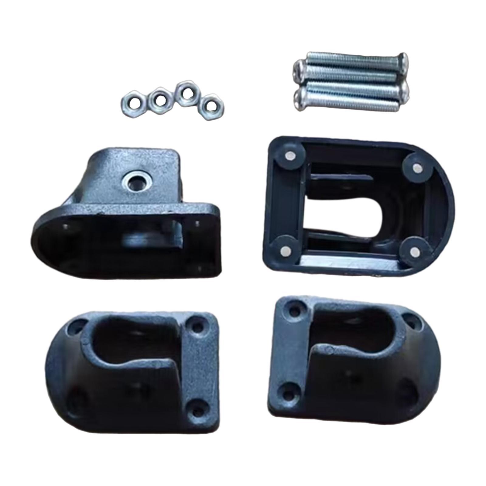 4x Folding Table Leg Brackets Repair Durable Reading Bed Table Leg