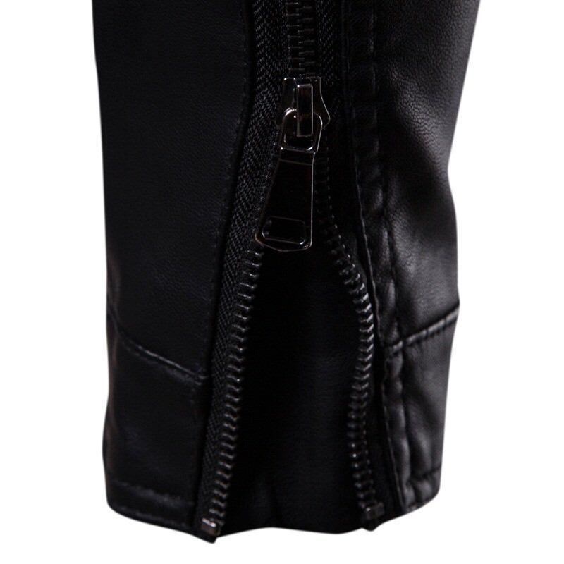 Áo khoác da nam lót vãi dù cao cấp Gapro Fashion GAKD318