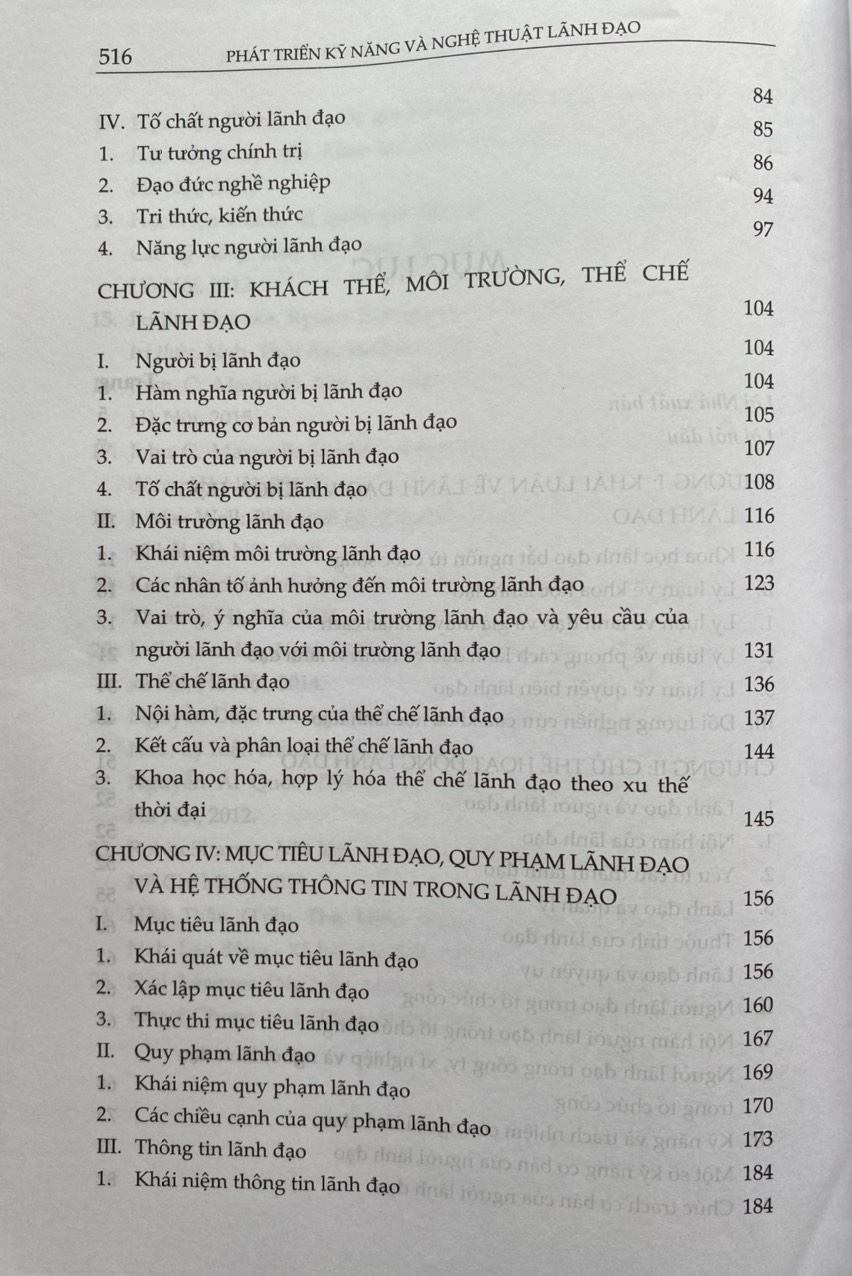 Phát Triển Kỹ Năng và Nghệ Thuật Lãnh Đạo