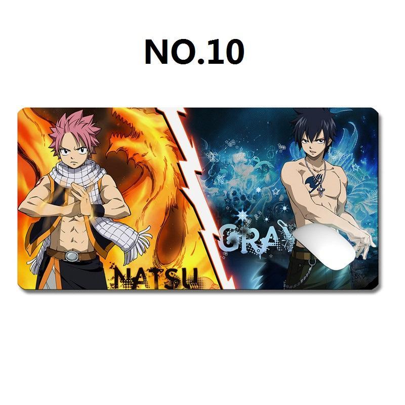 Miếng Lót Chuột Và Bàn Phím Máy Tính Chống Trượt In Hình Anime Fairy Tail 30x60cm