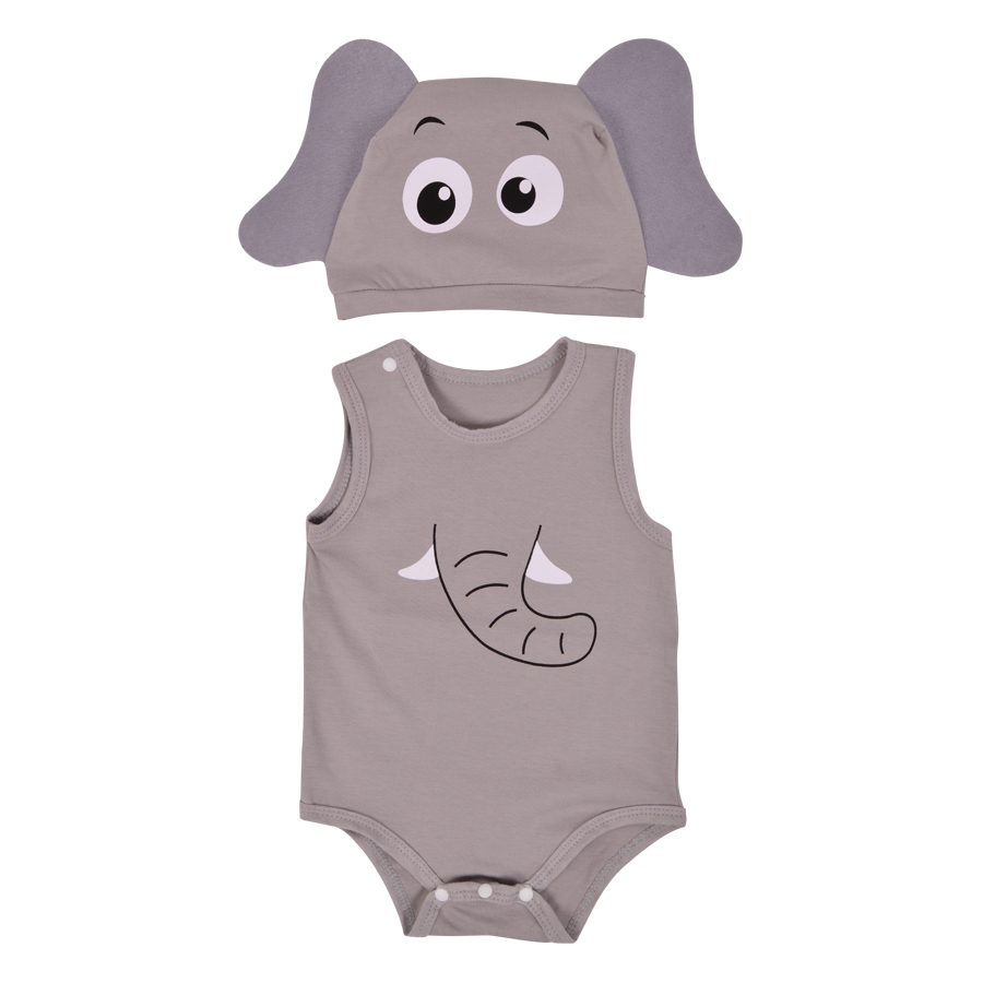 2187440400633,62_1521447,80000,tiki.vn,Bodysuit-Con-Voi-Mihababy-BDS08_ELEPHANT-Xam-Nhat-62_1521447,Bodysuit Con Voi Mihababy BDS08_ELEPHANT - Xám Nhạt Bodysuit Con Voi Mihababy BDS08_ELEPHANT - Xám Nhạt