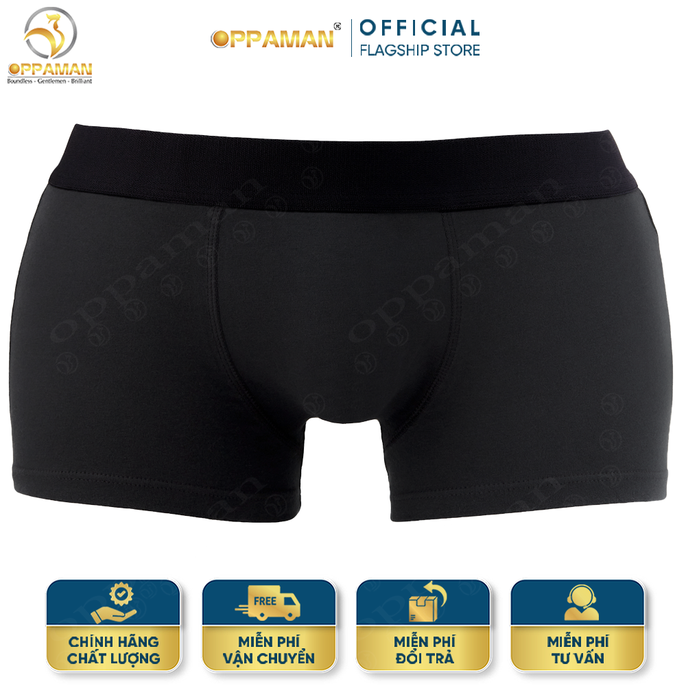 Quần lót nam Oppaman cotton thấm hút mát mẻ co giãn OX2