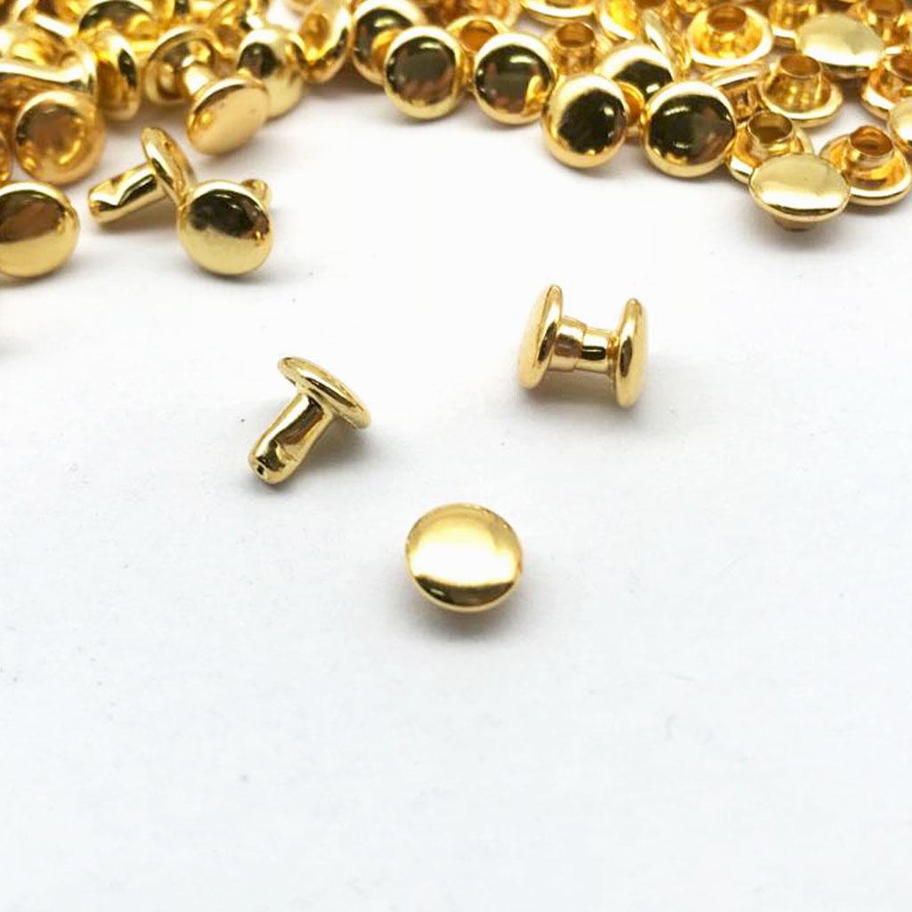 100 Bộ Đinh Tán đinh Tán đôi Cap đinh Tán Nhanh Bằng Da