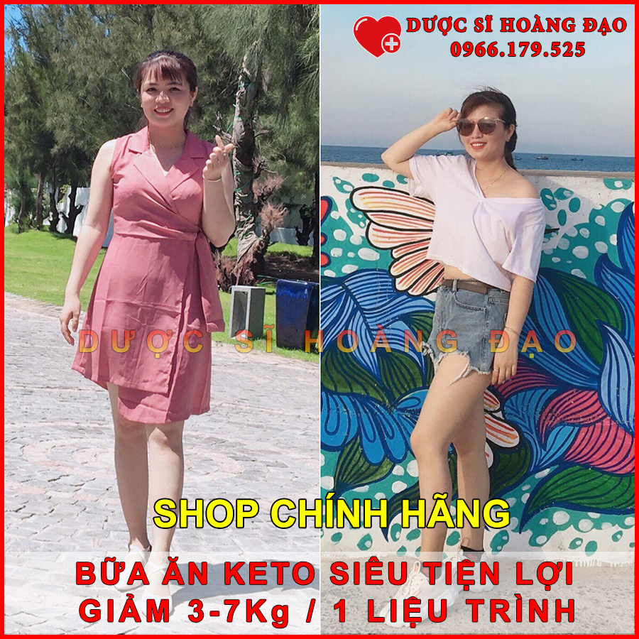 Liệu trình 2 hộp Keto Collagen 500g - Bữa ăn Keto hỗ trợ GIẢM CÂN SIÊU TIỆN LỢI cho người thực hành Keto và người muốn giảm cân - Giảm 3-7Kg/ 1 tháng